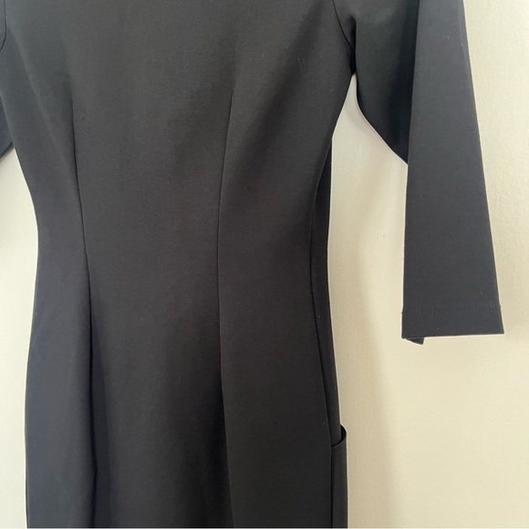 J.Mclaughlin Catalyst Black Dress XS Office Work Career SemiFormal Classic LBD - Picture 9 of 15